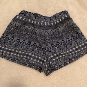 Charlotte Russe Aztec shorts